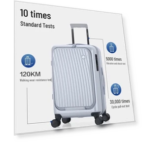 Умный перезаряжаемый ручной чемодан с фронтальным открыванием — Чемоданы, OIWAS