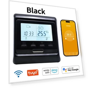 Умный термостат для водонагревателя, котла, системы отопления — Управление HVAC, Tuya