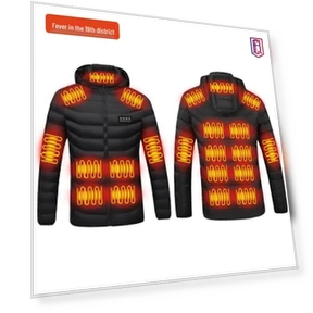 Умная зимняя куртка с подогревом и капюшоном — Утепленные, UrbanEdge