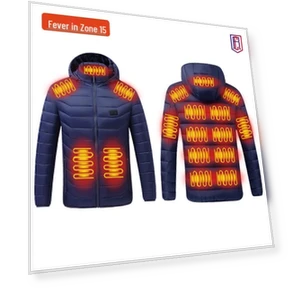 Умная зимняя куртка с подогревом и капюшоном — Утепленные, UrbanEdge