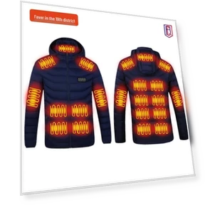 Умная зимняя куртка с подогревом — Утепленные, UrbanEdge