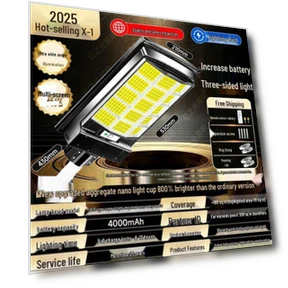 Уличный и дворовый светильник с солнечной батареей — Прожекторы и охранное освещение, Chose One