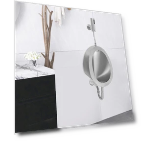 Настенный сенсорный писсуар овальной формы — Бесcенсорные смесители, Build My Home