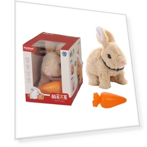 Игрушка для детей с имитацией ходьбы плюшевого робота-щенка — Интерактивные игрушки, Jiangiansong