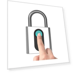 Электронный дверной замок с отпечатком пальцев, водонепроницаемый — Замки и петли, Senmhoo