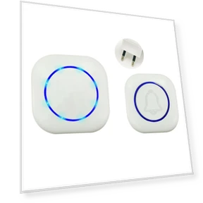 Водонепроницаемый умный дверной звонок — Кнопки, Lingmei