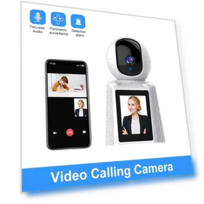 Видеотелефон с ИИ для ухода за пожилыми людьми — Камеры наблюдения, Jakemy