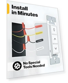 Умный диммерный выключатель, двойной клавишный настенный выключатель света — Диммеры, Sunco Lighting