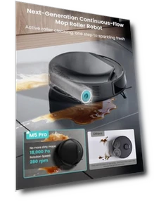 Робот-пылесос и швабра с LiDAR, самоочисткой и автоматическим наполнением — Роботы-пылесосы, Lefant