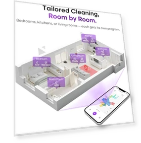 Робот-пылесос и швабра в одном устройстве — Роботы-пылесосы, MONSGA