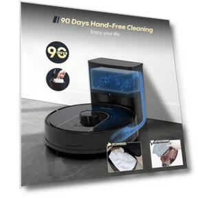 Робот-пылесос с функцией мытья полов — Роботы-пылесосы, Bagotte
