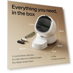 Автоматический лоток для кошек с AI-камерой и анализом отходов — Самоочищающиеся, PETLIBRO