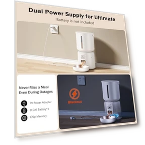 Автоматическая кормушка для кошек с камерой — Автоматические кормушки, YIZFERN