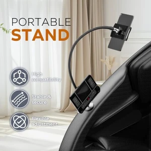 Массажное кресло для всего тела с нулевой гравитацией, подогревом, Bluetooth-динамиком и воздушной компрессией — Массажные кресла, BILITOK