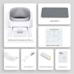 Самоочищающийся лоток для кошек — Автоматические лотки для кошек, PetPivot