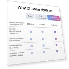 Голосовой диктофон с ИИ для звонков, встреч и лекций — Программное обеспечение Dragon и ScanSoft от Nuance, Hybran