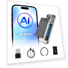 Голосовой диктофон с ИИ, шумоподавлением и магнитным креплением — Программное обеспечение Dragon и ScanSoft от Nuance, Hagibis