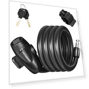 Велозамок с кабелем — Тросики, Titanker