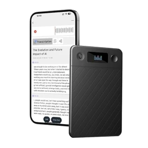 Голосовой диктофон с ИИ-управлением через приложение — Электронные переводчики, STUNLUX