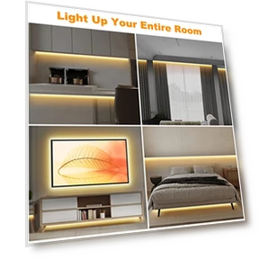 Умная светодиодная лента COB с приложением и пультом — LED ленты, Tatazone