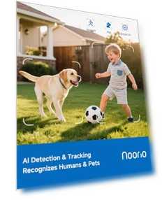 Беспроводная наружная магнитная камера безопасности — Купольные камеры, Noorio