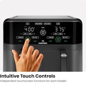 Двойная фритюрница с двумя корзинами — Аэрогрили, Chefman