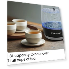 Электрический чайник — Чайники и чайные машины, Chefman