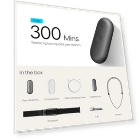 AI-диктофон с функцией транскрипции и суммаризации — Программное обеспечение Dragon и ScanSoft от Nuance, Plaud