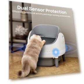 Автоматический лоток для кошек с открытым верхом — Контейнеры для отходов, ZeaCotio