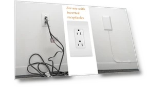 Универсальный скрыватель розеток с Wi-Fi умной розеткой — Сетевые фильтры и удлинители, Sleek Socket