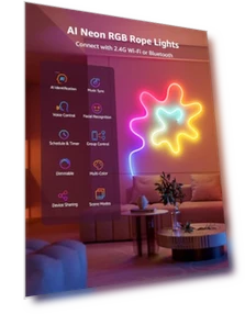 Умная RGB лента с ИИ дизайнером освещения — LED ленты, Lepro