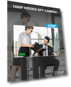 Камера-детектор дыма WiFi HD 1080P, беспроводная мини-няня для домашнего наблюдения и безопасности, для помещений и... — Камеры наблюдения, braosusner