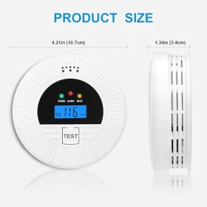 Детектор дыма и угарного газа с взаимосвязью, 6 штук в упаковке, Soewolit