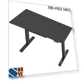 Электрический регулируемый по высоте стол с ящиком и памятью настроек — Офисная, SHW