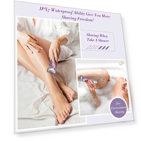 Электрическая бритва для женщин — Фольгированные, Krovena