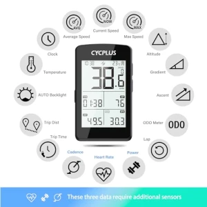 Велокомпьютер GPS беспроводной, CYCPLUS