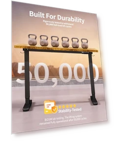 Электрический регулируемый стол для работы стоя — Крепления для мониторов, BIZUM