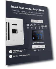 Усилитель вентиляционной решетки с интеллектуальным управлением — Напольно-подставные, Howeall