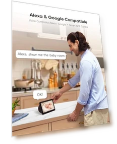 Камера для домашней безопасности с автоматическим слежением — Купольные камеры, Dreame