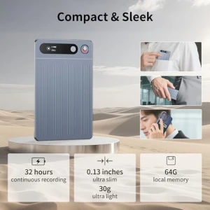 Голосовой диктофон с искусственным интеллектом — Электронные переводчики, Rpbznr