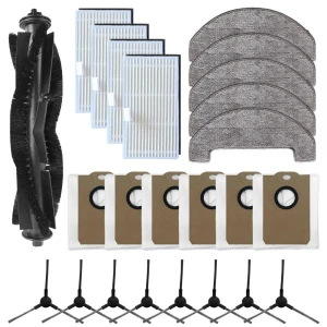 Запасные части для робота-пылесоса: боковая щетка и фильтр, MaMa workplace