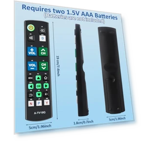 Универсальный пульт дистанционного управления с большими кнопками для телевизоров — Пульты и аксессуары, Gvirtue