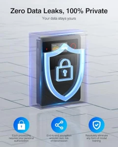 Голосовой диктофон с ИИ-транскрипцией и суммаризацией, Powerextra Pro