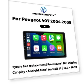 Мультимедийный проигрыватель для Peugeot 407 2004-2011 — Аксессуары и крепления для установки, Auto Launcher