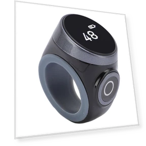Умное кольцо с цифровым LCD экраном — Умные кольца, OutsideWorld