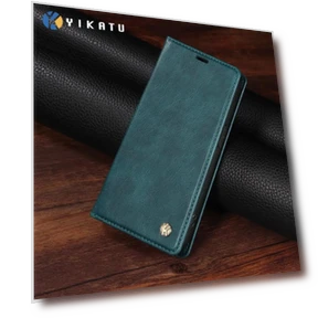 Кожаный чехол-книжка с держателем для карт — Базовые чехлы, hengbo-Cases