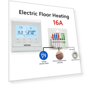Программируемый термостат для теплого пола — Программируемые термостаты, Build My Home