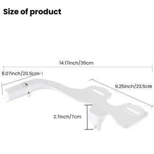 Умное сиденье для биде с двумя насадками, WoW Home