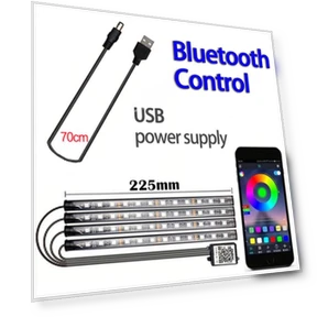 LED лента для автомобиля с музыкой — Автоэлектроника и аксессуары, JOHO