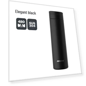 Умная термокружка для бизнеса из нержавеющей стали с дисплеем температуры — Подогреватели напитков, HAERS